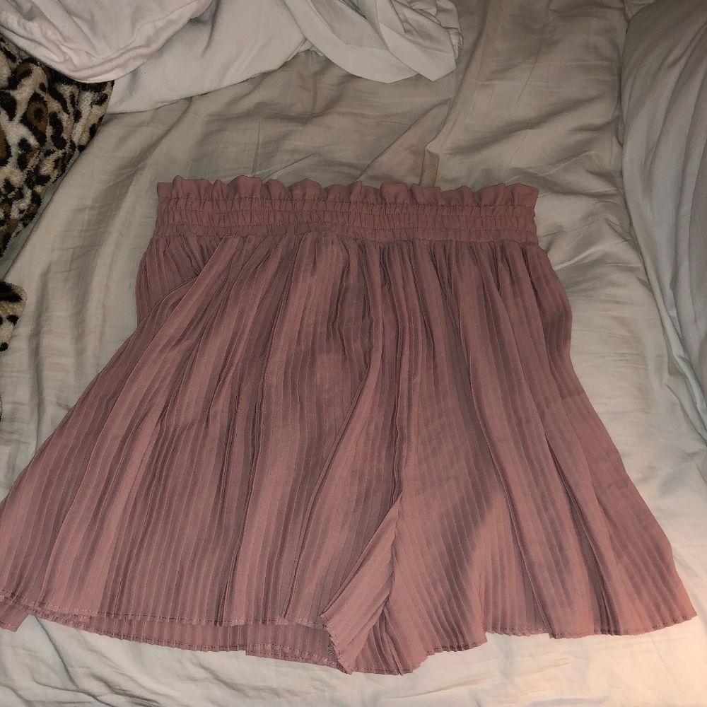 Zara pink shorts